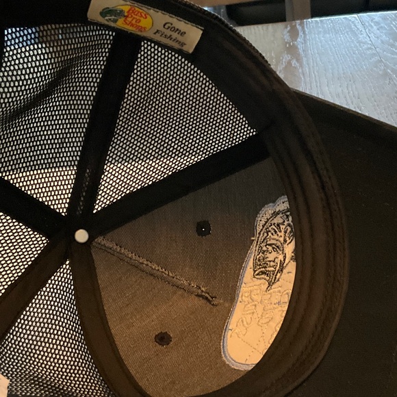 Bass Pro Shops Black and Blue Logo Hat - Picture 3 of 3